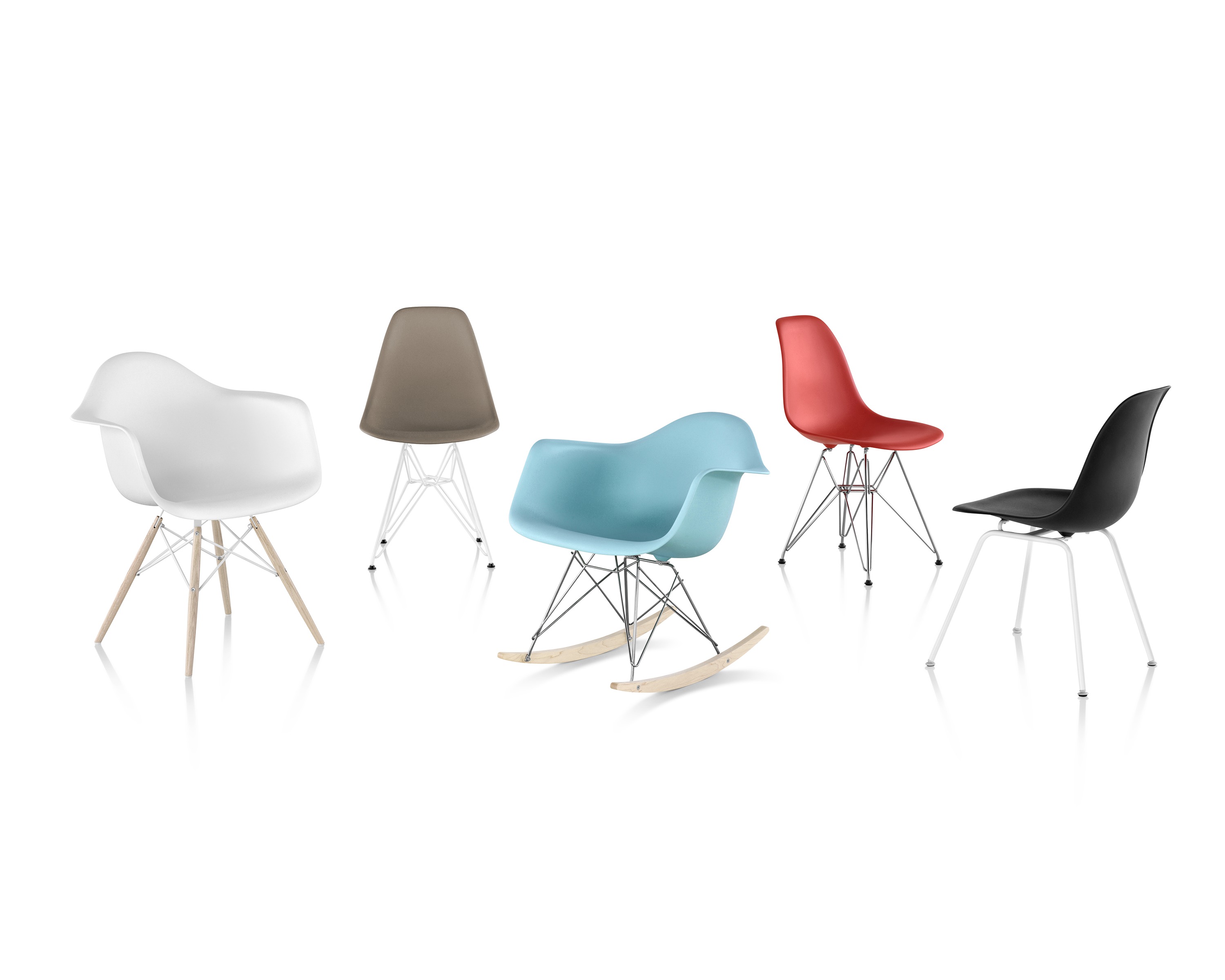 cadeira eames molded plastic