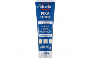 Kisafix lança nova embalagem de adesivo Fixa Tudo