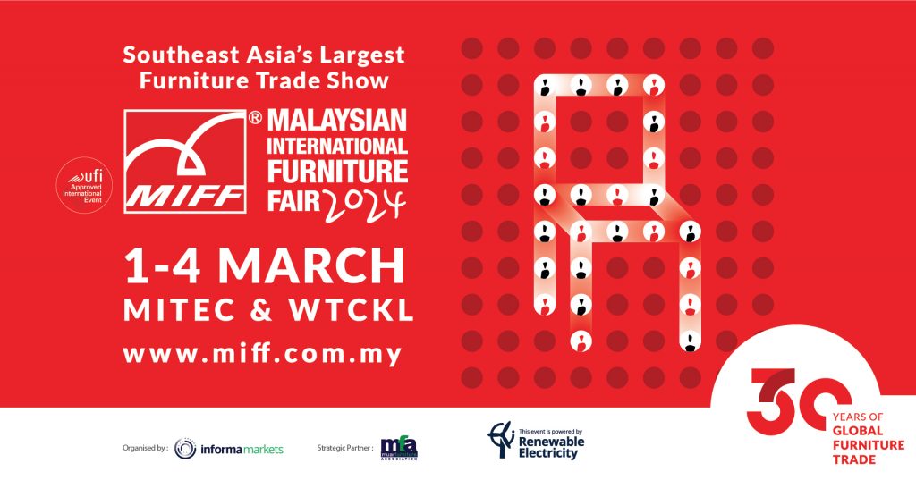 feira de móveis da Malásia