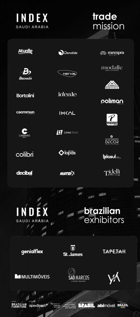 indústrias brasileiras de móveis na Arábia Saudita